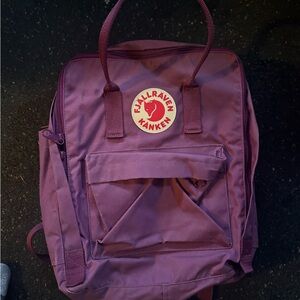 Fjallraven Purple Backpack